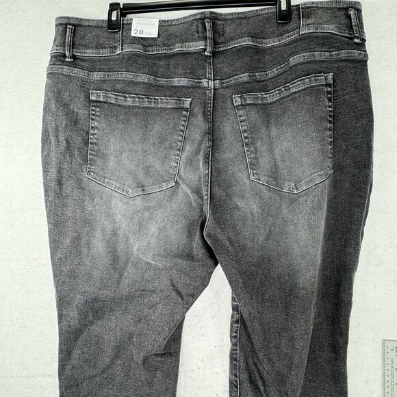 NEW‎ Lane Bryant Ultra High Rise Stretch Jegging Jeans Flex Magic Plus 28 Black - Picture 11 of 14